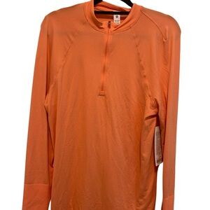 53. NWT Lululemon relaxed long sleeve 1/2 zip Swiftly Size 10